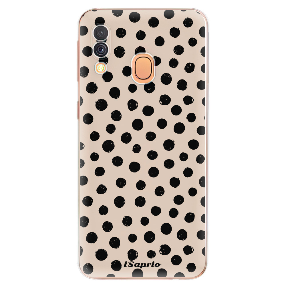 Odolné silikónové puzdro iSaprio - Dotted - Samsung Galaxy A40