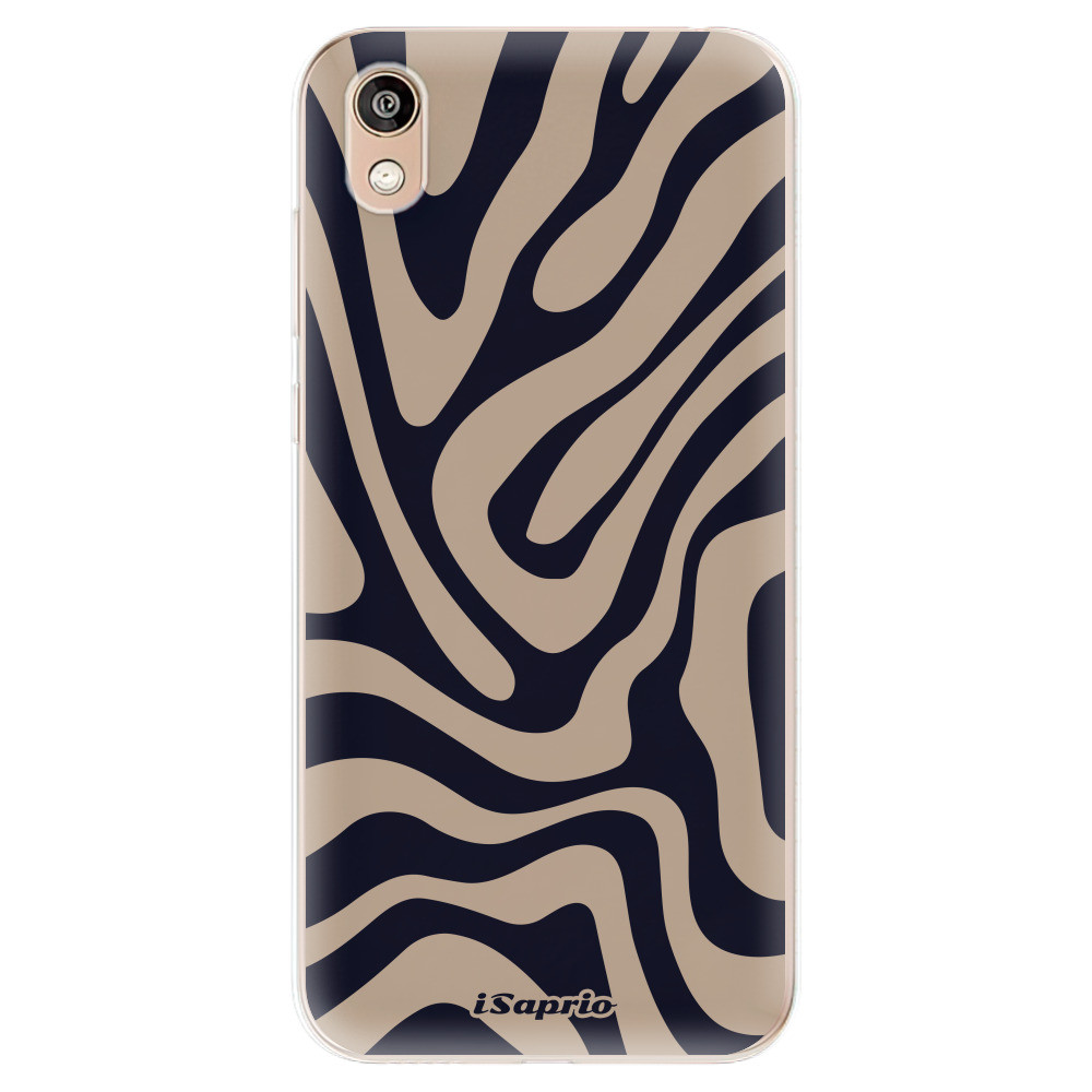 Odolné silikónové puzdro iSaprio - Zebra Black - Huawei Honor 8S