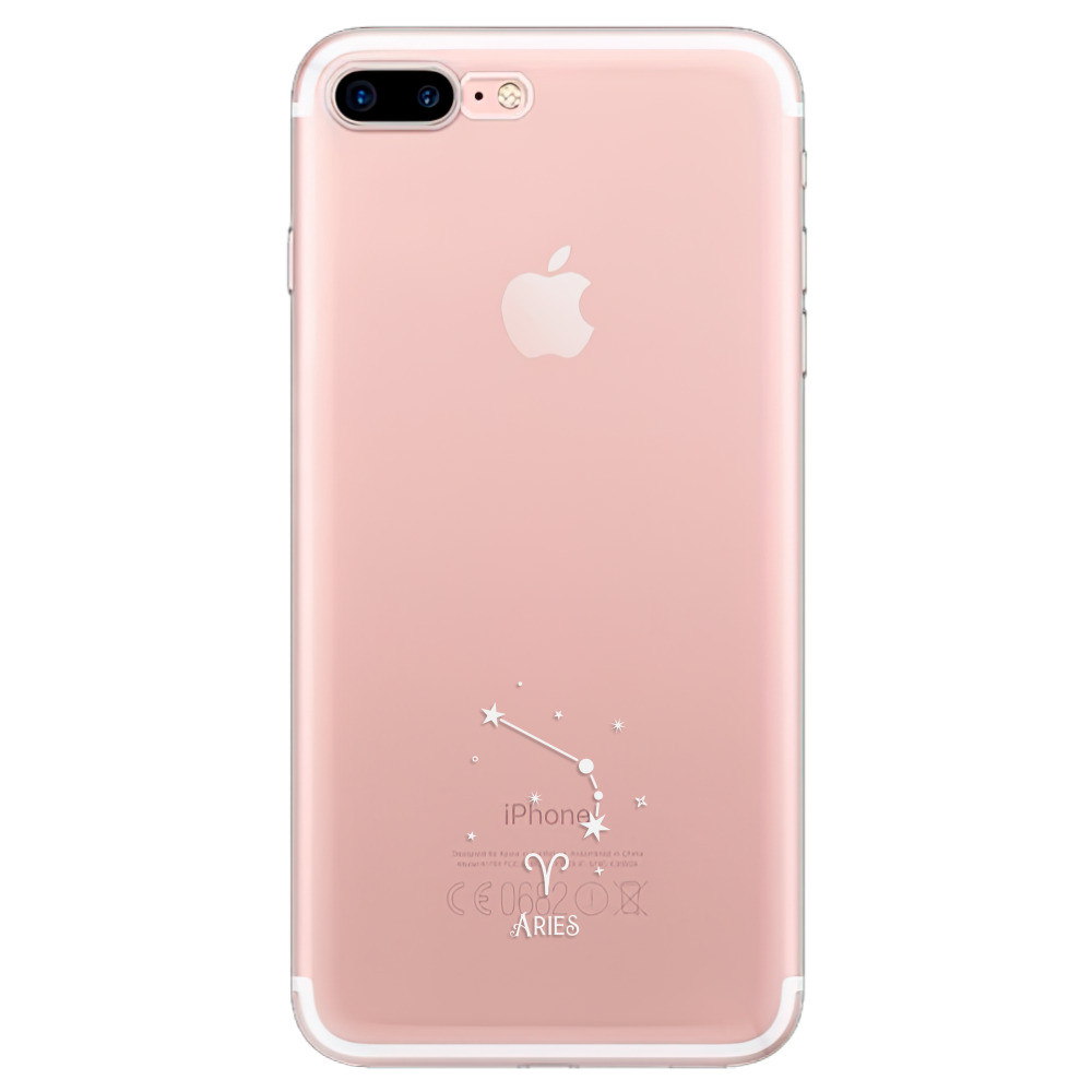 Odolné silikónové puzdro iSaprio - čiré - Beran - iPhone 7 Plus