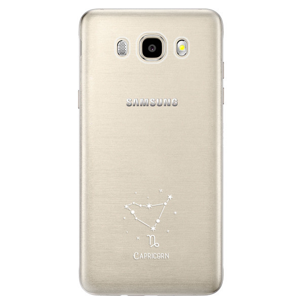 Odolné silikónové puzdro iSaprio - čiré - Kozoroh - Samsung Galaxy J5 2016