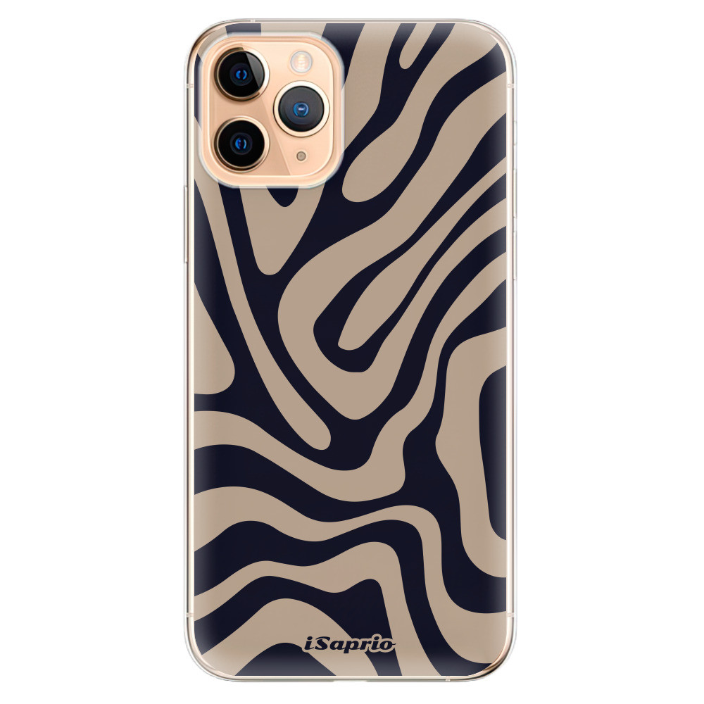 Odolné silikónové puzdro iSaprio - Zebra Black - iPhone 11 Pro