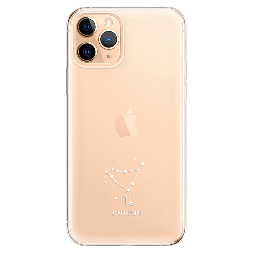 Odolné silikónové puzdro iSaprio - čiré - Kozoroh - iPhone 11 Pro