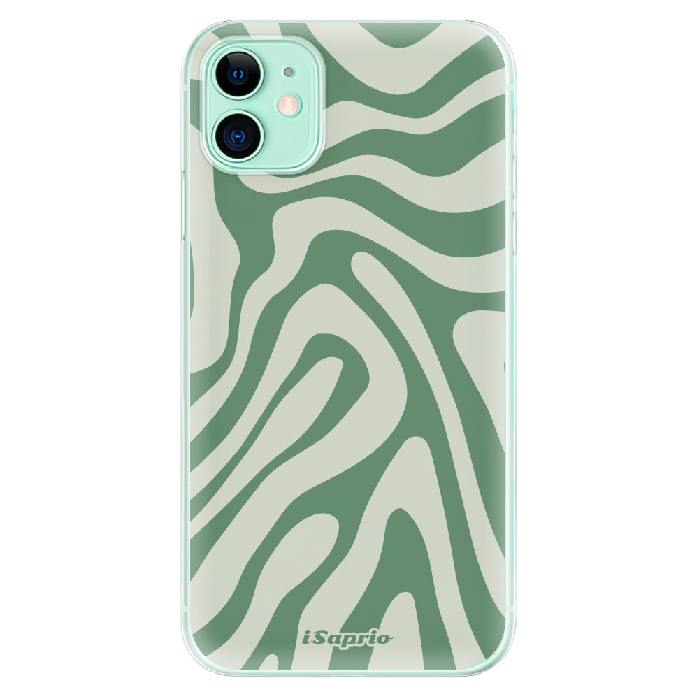Odolné silikónové puzdro iSaprio - Zebra Green - iPhone 11