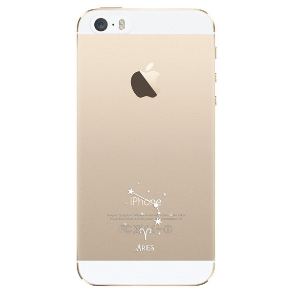 Odolné silikónové puzdro iSaprio - čiré - Beran - iPhone 5/5S/SE