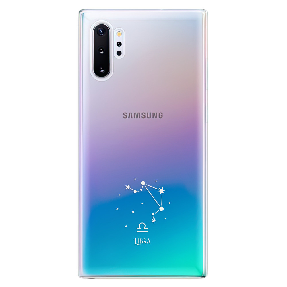 Odolné silikónové puzdro iSaprio - čiré - Váhy - Samsung Galaxy Note 10+