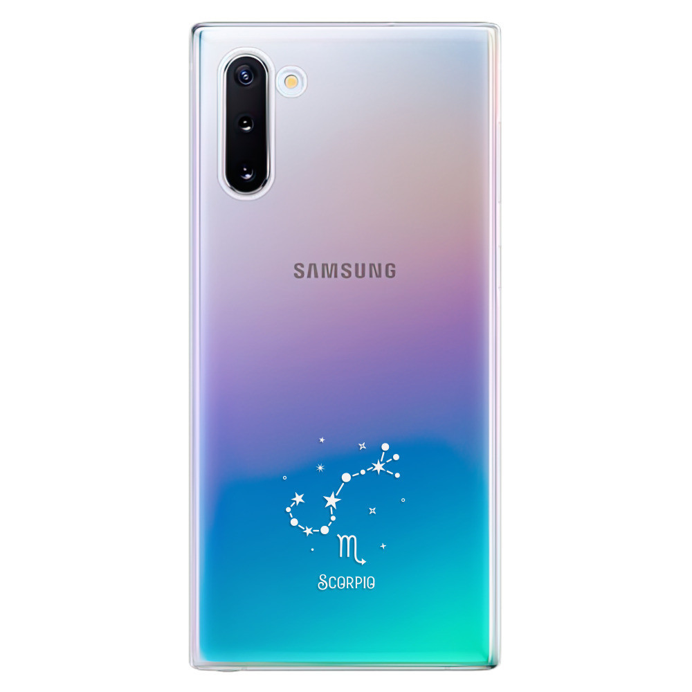 Odolné silikónové puzdro iSaprio - čiré - Štír - Samsung Galaxy Note 10