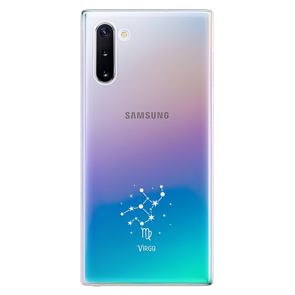 Odolné silikónové puzdro iSaprio - čiré - Panna - Samsung Galaxy Note 10