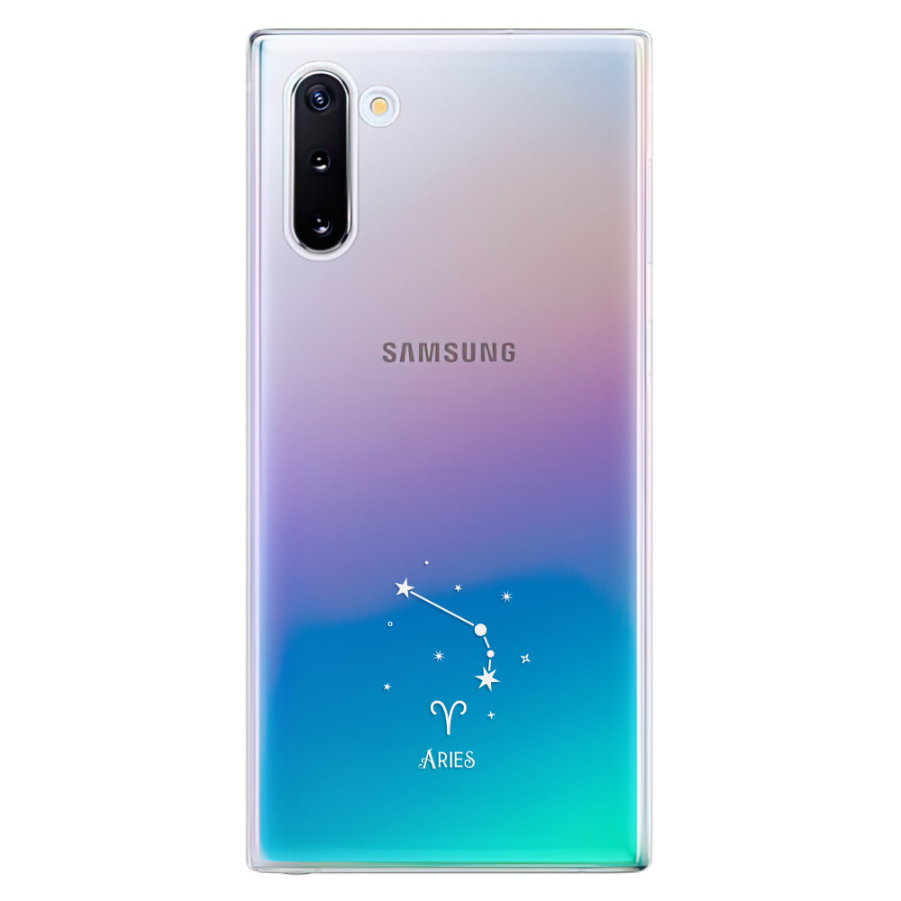 Odolné silikónové puzdro iSaprio - čiré - Beran - Samsung Galaxy Note 10