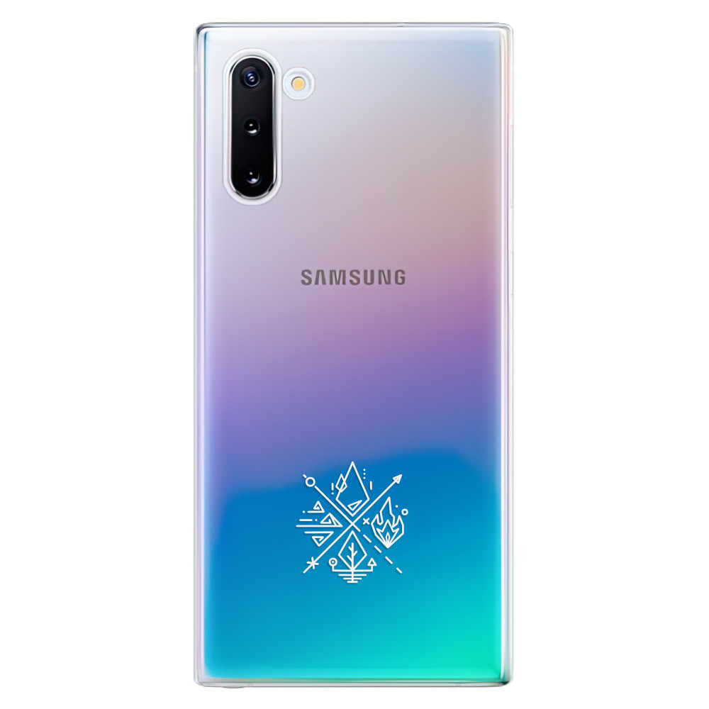 Odolné silikónové puzdro iSaprio - čiré - Elements - Samsung Galaxy Note 10