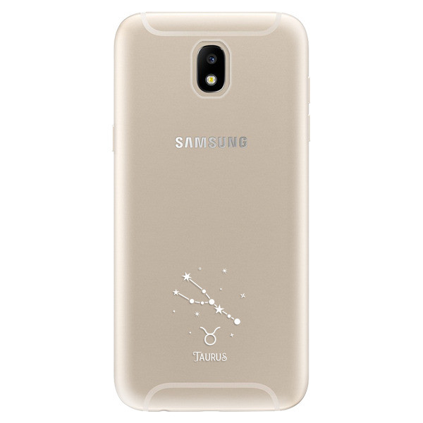 Odolné silikónové puzdro iSaprio - čiré - Býk - Samsung Galaxy J5 2017