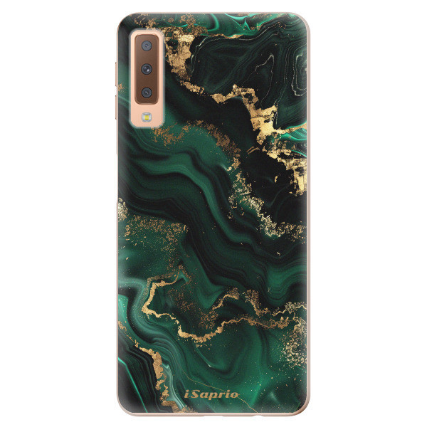 Odolné silikónové puzdro iSaprio - Emerald - Samsung Galaxy A7 (2018)