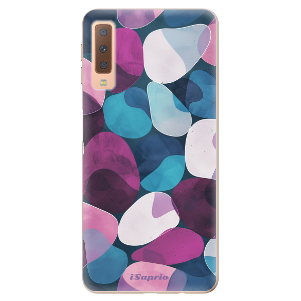 Odolné silikónové puzdro iSaprio - Stones - Samsung Galaxy A7 (2018)