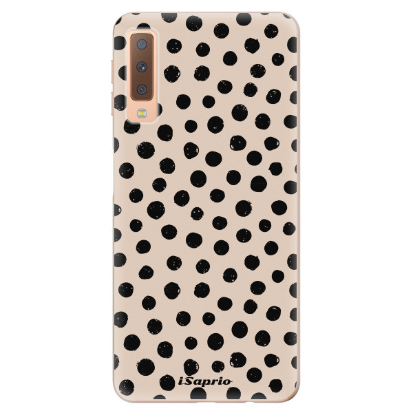 Odolné silikónové puzdro iSaprio - Dotted - Samsung Galaxy A7 (2018)