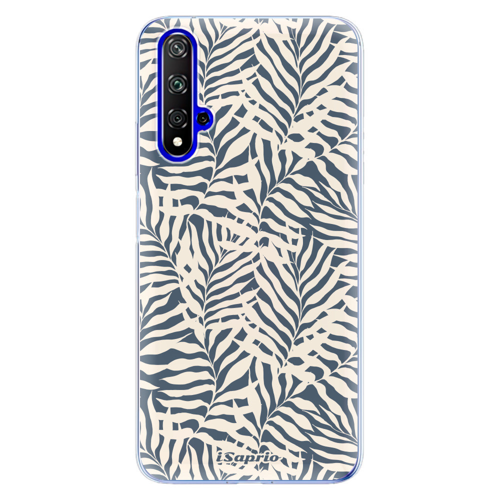 Odolné silikónové puzdro iSaprio - Blue Palms - Huawei Honor 20