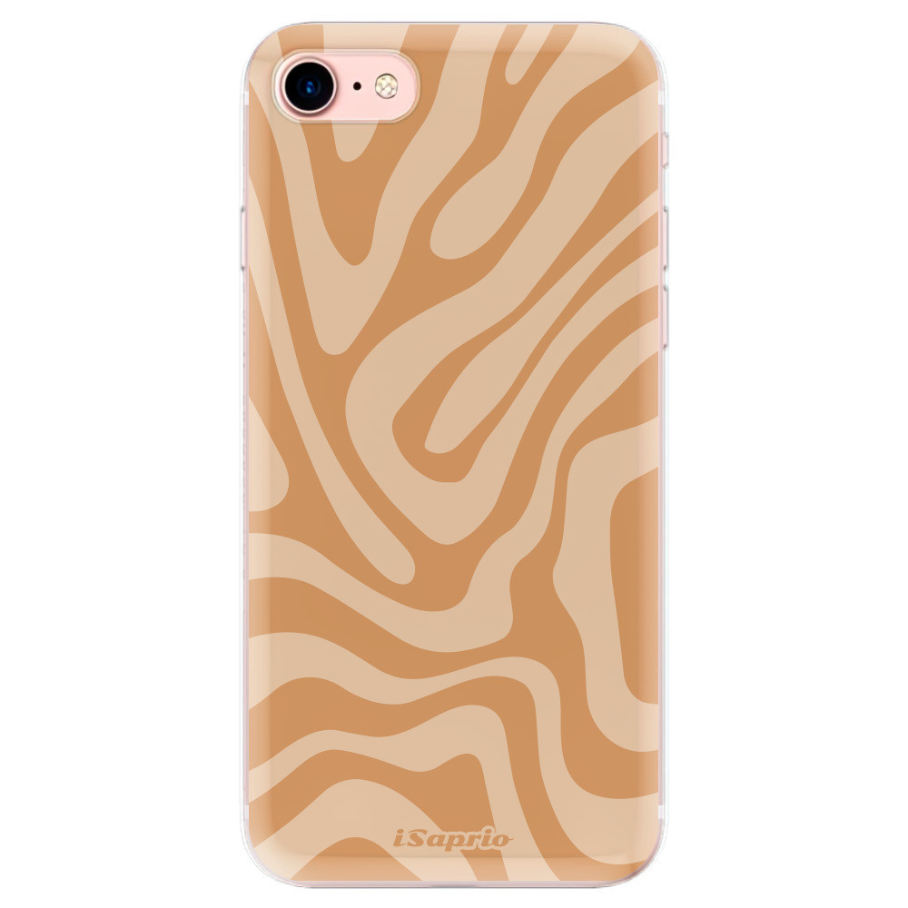 Odolné silikónové puzdro iSaprio - Zebra Orange - iPhone 7