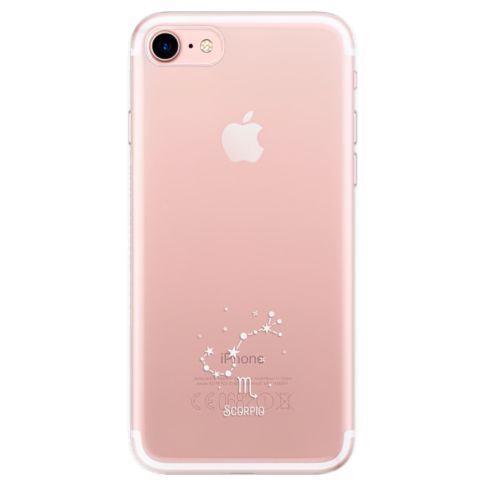 Odolné silikónové puzdro iSaprio - čiré - Štír - iPhone 7