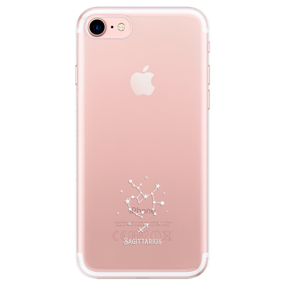 Odolné silikónové puzdro iSaprio - čiré - Střelec - iPhone 7