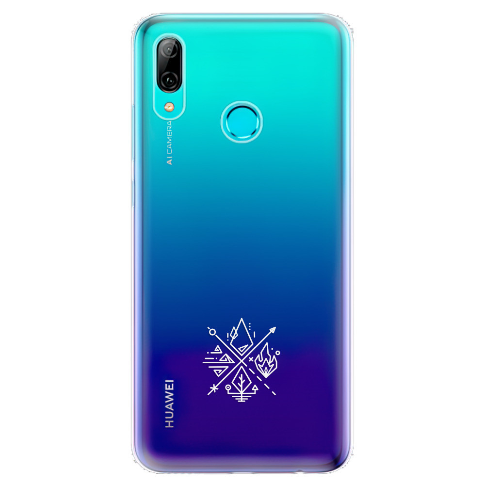 Odolné silikónové puzdro iSaprio - čiré - Elements - Huawei P Smart 2019