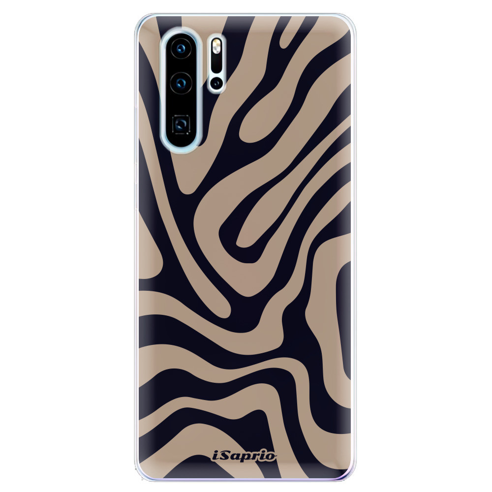 Odolné silikónové puzdro iSaprio - Zebra Black - Huawei P30 Pro