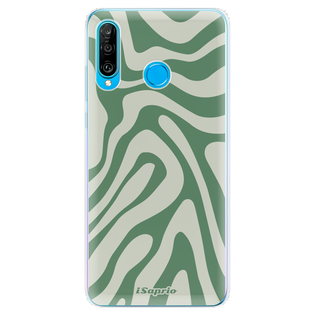 Odolné silikónové puzdro iSaprio - Zebra Green - Huawei P30 Lite