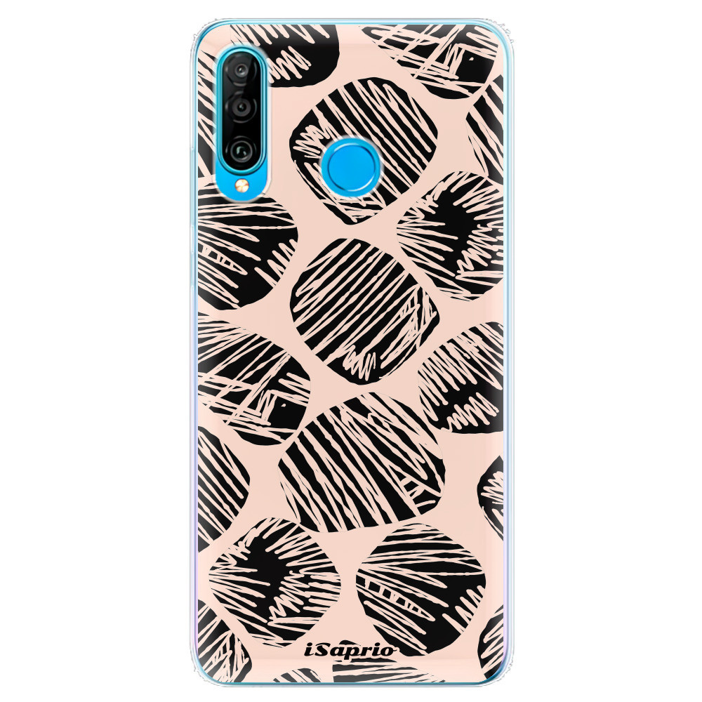 Odolné silikónové puzdro iSaprio - Shapes - Huawei P30 Lite