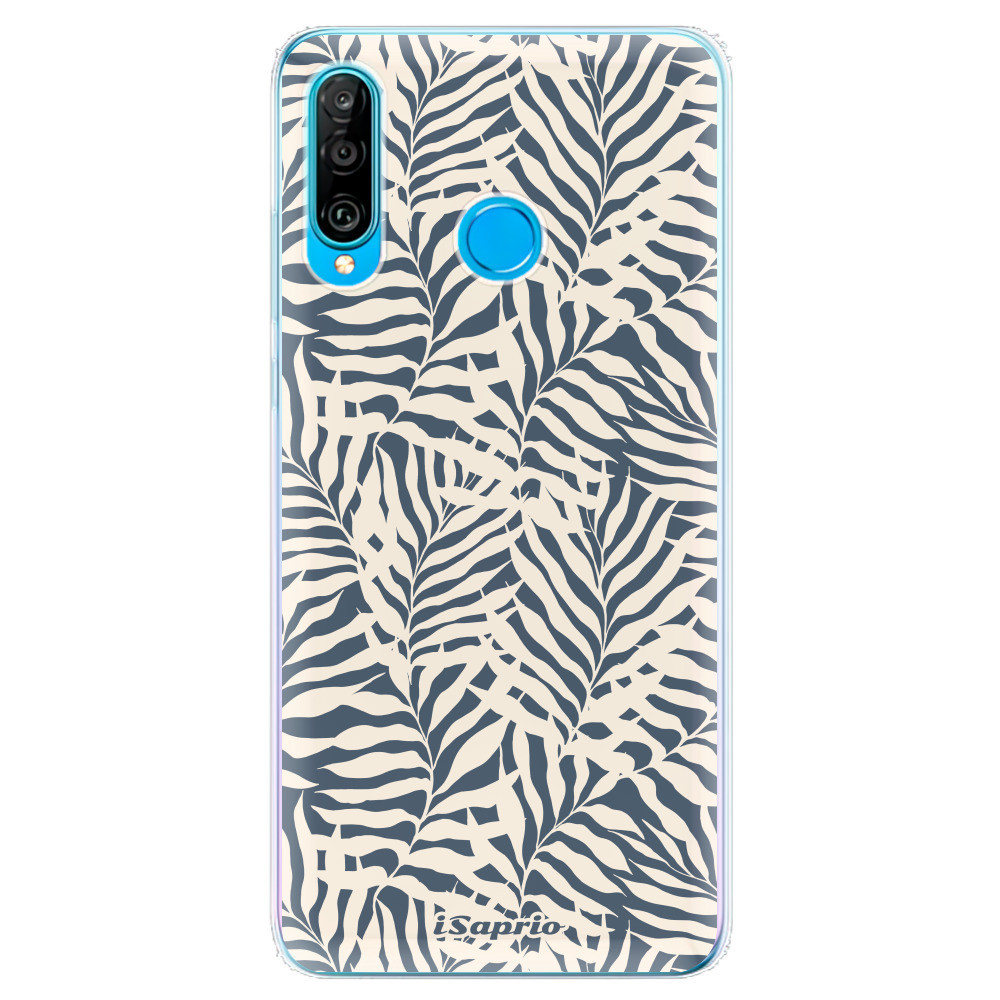 Odolné silikónové puzdro iSaprio - Blue Palms - Huawei P30 Lite