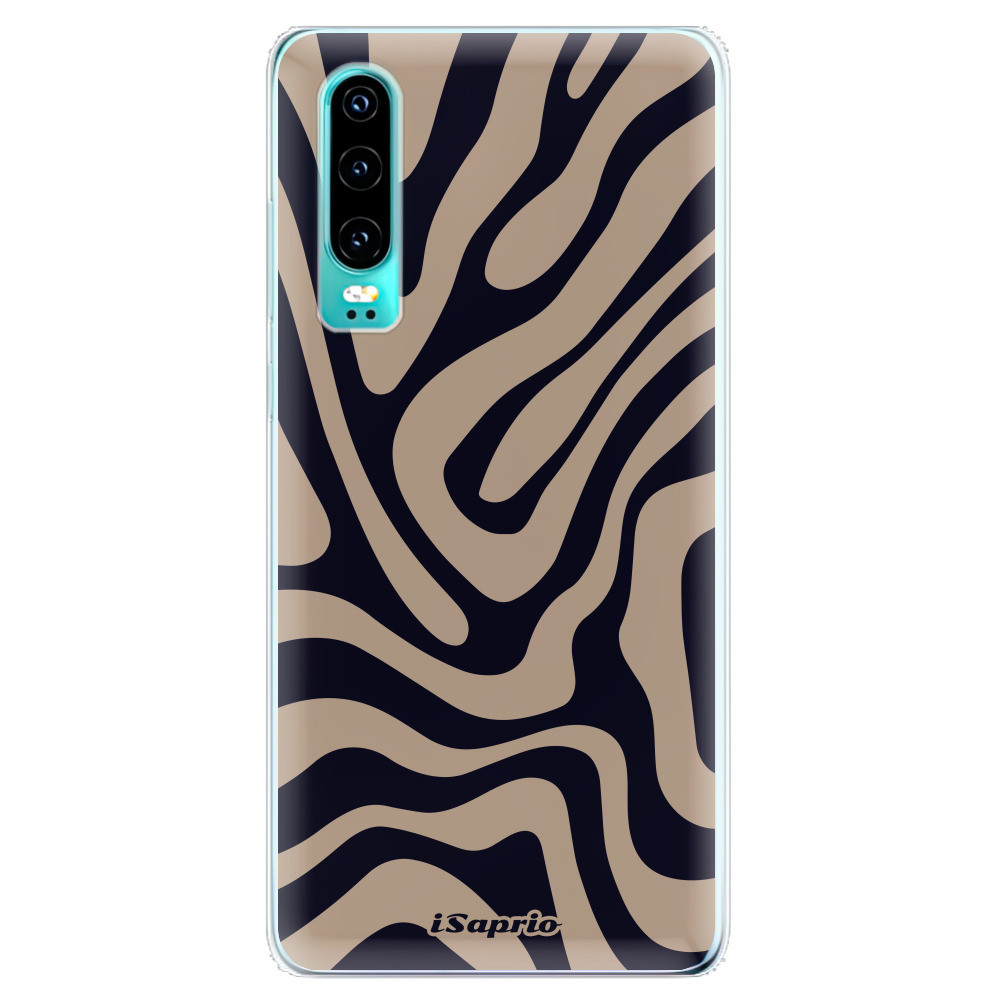 Odolné silikónové puzdro iSaprio - Zebra Black - Huawei P30