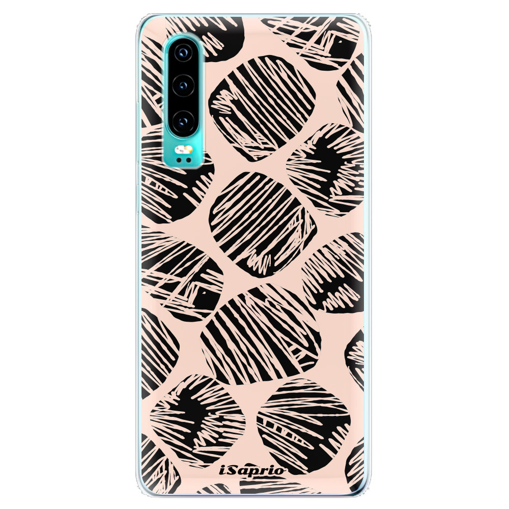 Odolné silikónové puzdro iSaprio - Shapes - Huawei P30