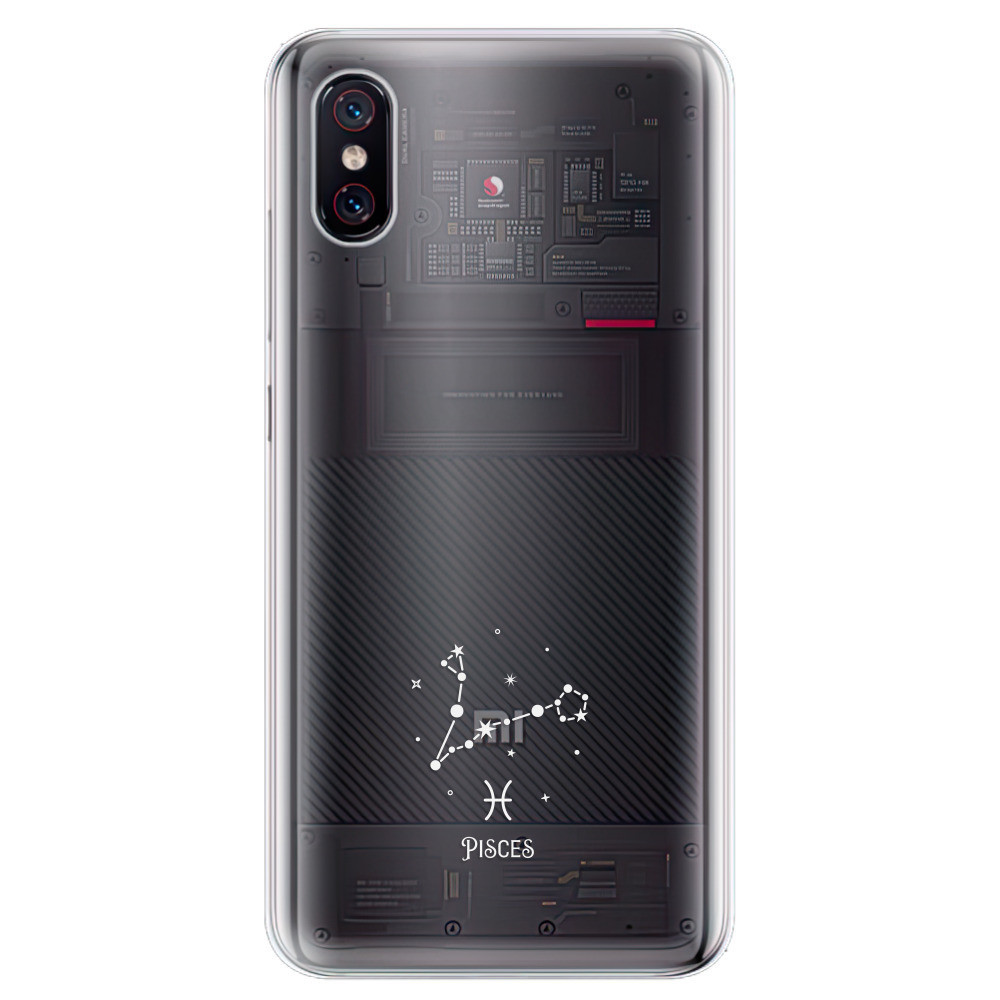 Odolné silikónové puzdro iSaprio - čiré - Ryby - Xiaomi Mi 8 Pro