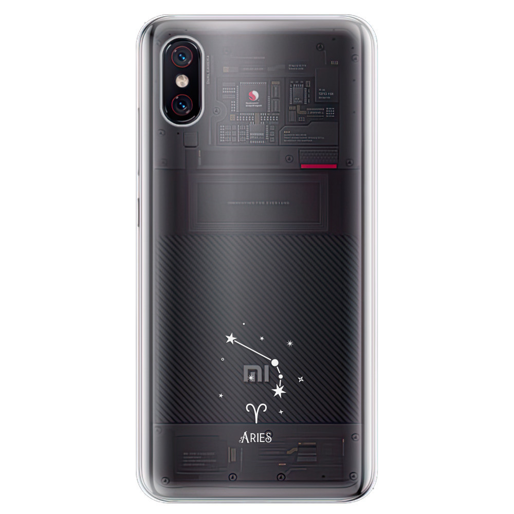 Odolné silikónové puzdro iSaprio - čiré - Beran - Xiaomi Mi 8 Pro
