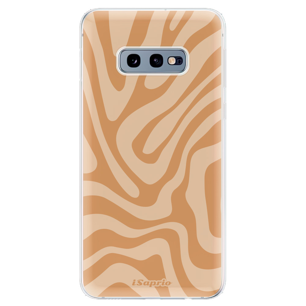 Odolné silikónové puzdro iSaprio - Zebra Orange - Samsung Galaxy S10e