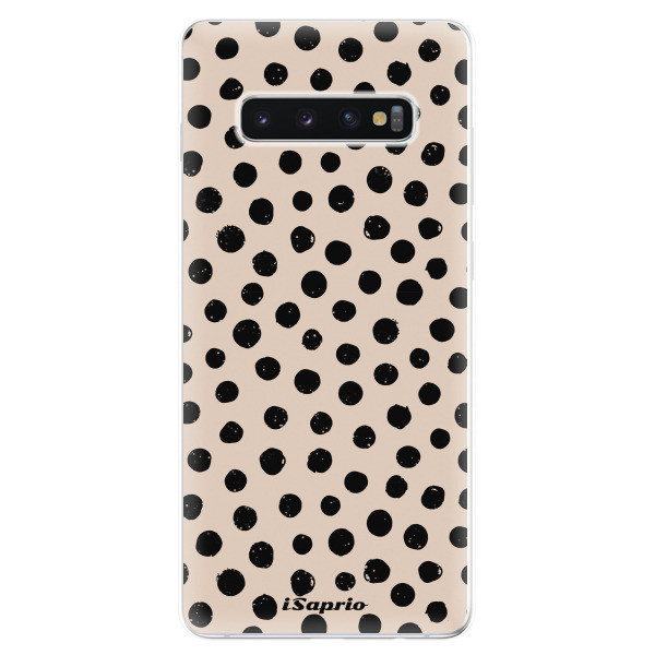 Odolné silikónové puzdro iSaprio - Dotted - Samsung Galaxy S10+
