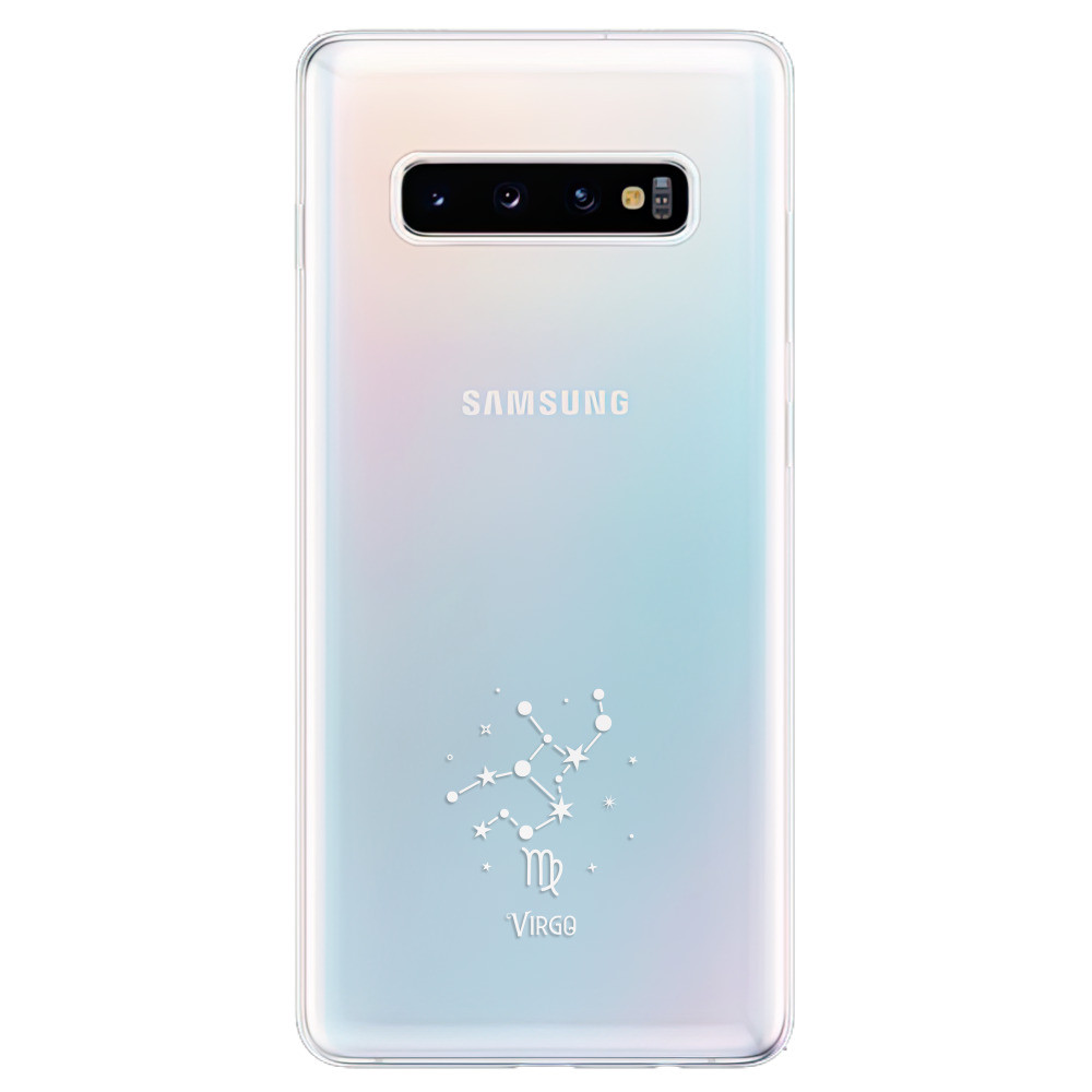 Odolné silikónové puzdro iSaprio - čiré - Panna - Samsung Galaxy S10+