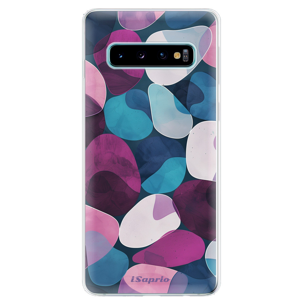 Odolné silikónové puzdro iSaprio - Stones - Samsung Galaxy S10