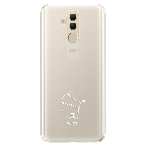 Silikónové puzdro iSaprio - čiré - Blíženci - Huawei Mate 20 Lite