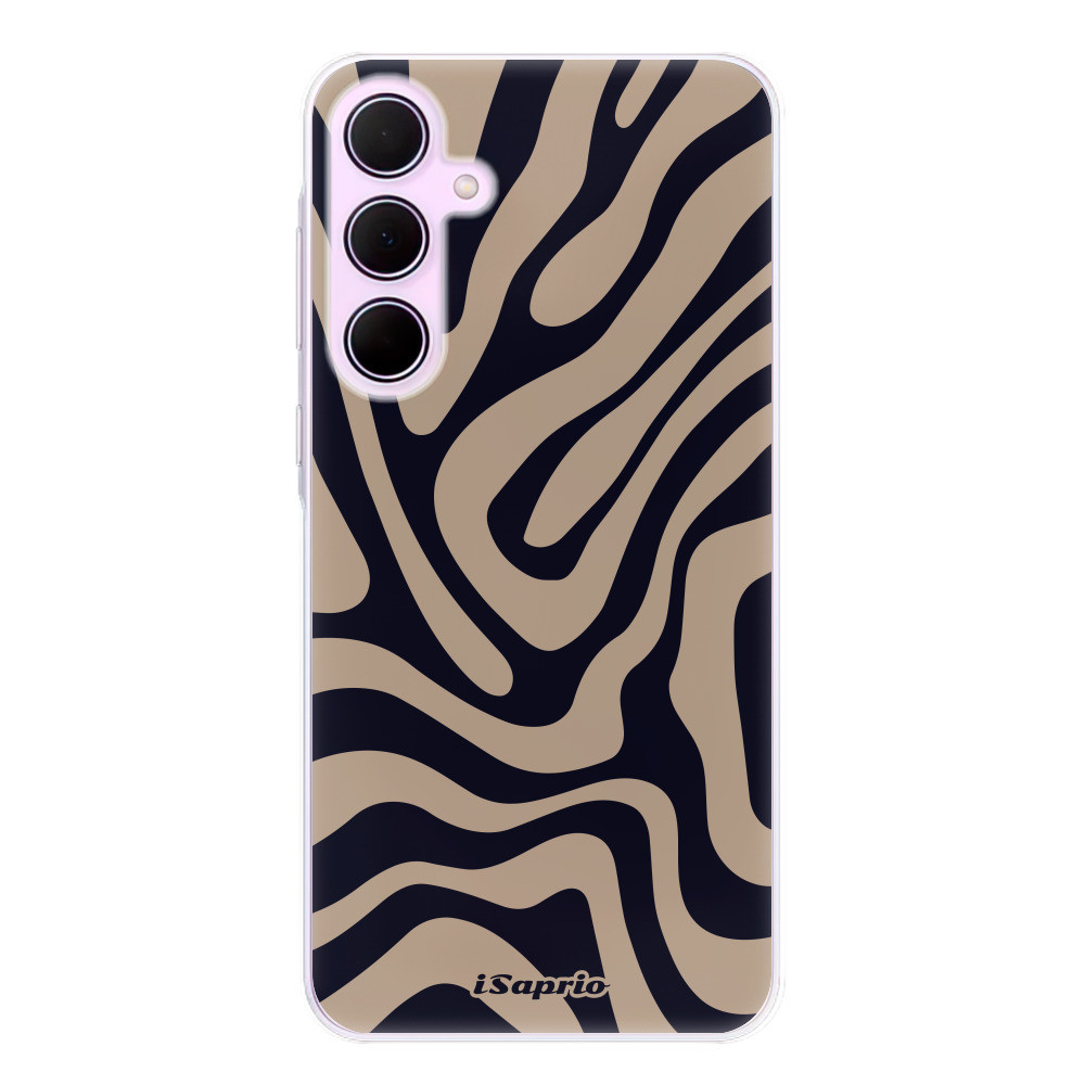 Odolné silikónové puzdro iSaprio - Zebra Black - Samsung Galaxy A55 5G