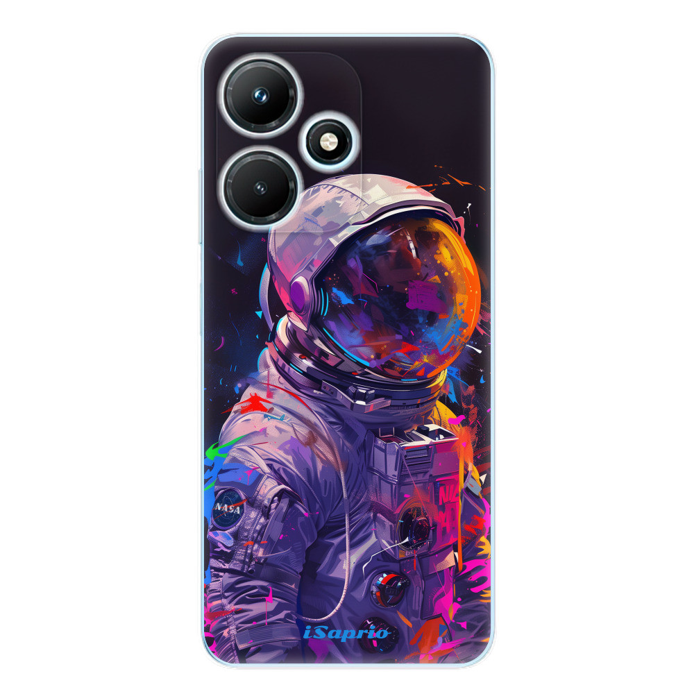 Odolné silikónové puzdro iSaprio - Neon Astronaut - Infinix Hot 30i