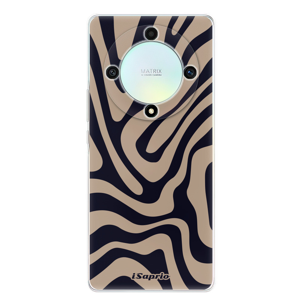 Odolné silikónové puzdro iSaprio - Zebra Black - Honor Magic5 Lite 5G