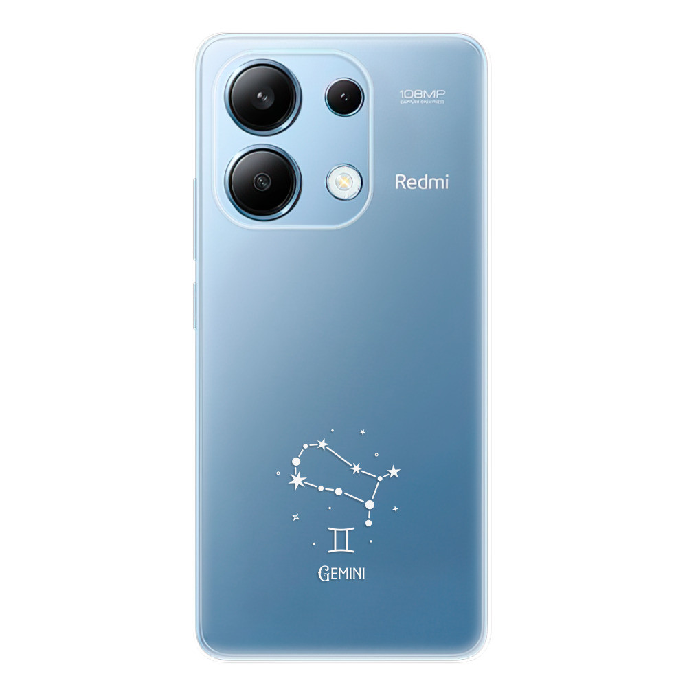 Odolné silikónové puzdro iSaprio - čiré - Blíženci - Xiaomi Redmi Note 13