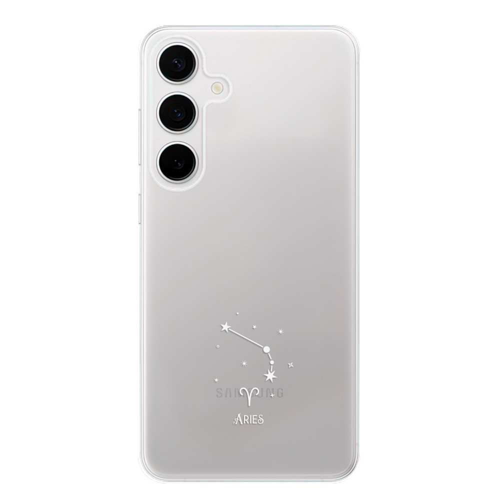 Odolné silikónové puzdro iSaprio - čiré - Beran - Samsung Galaxy S24+