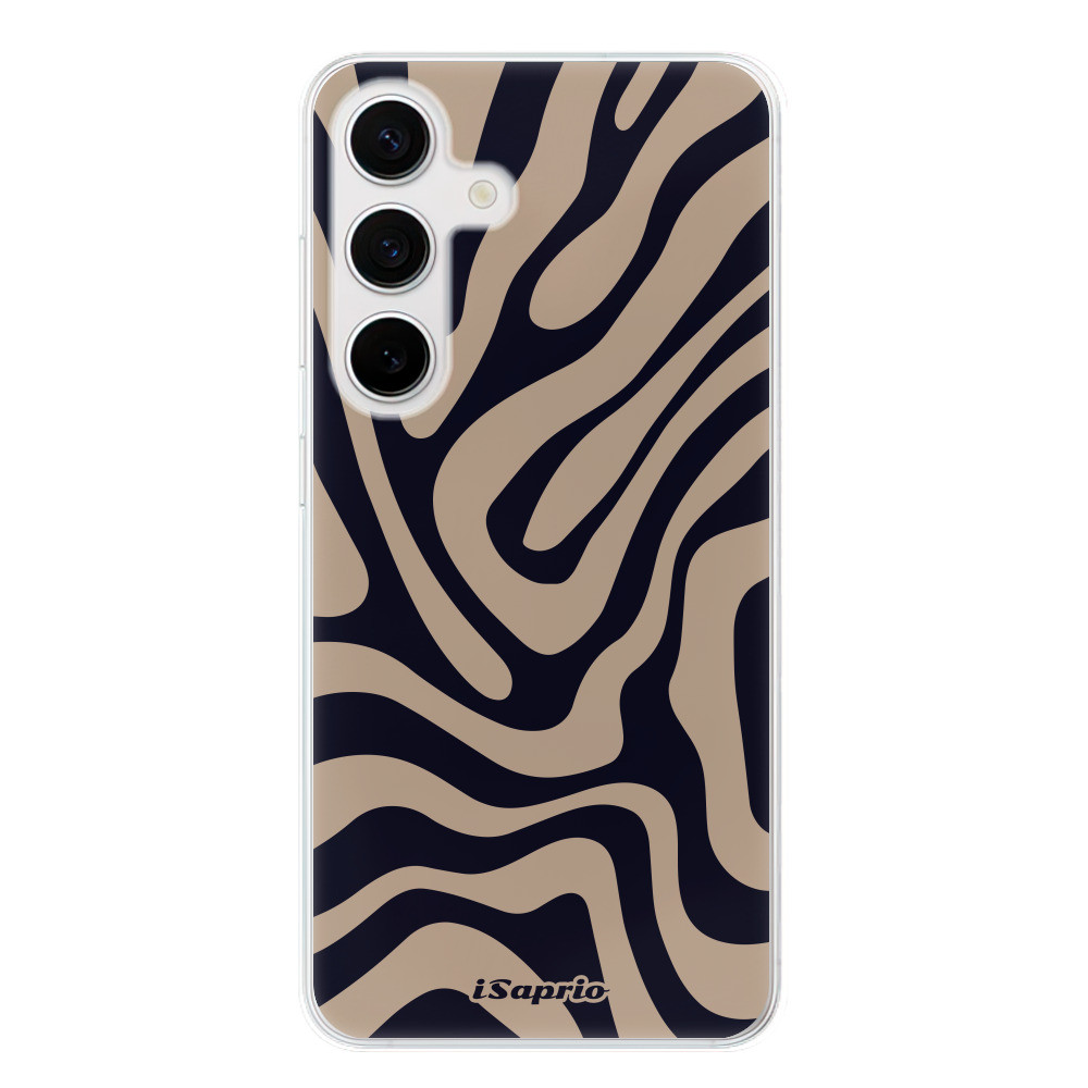 Odolné silikónové puzdro iSaprio - Zebra Black - Samsung Galaxy S24
