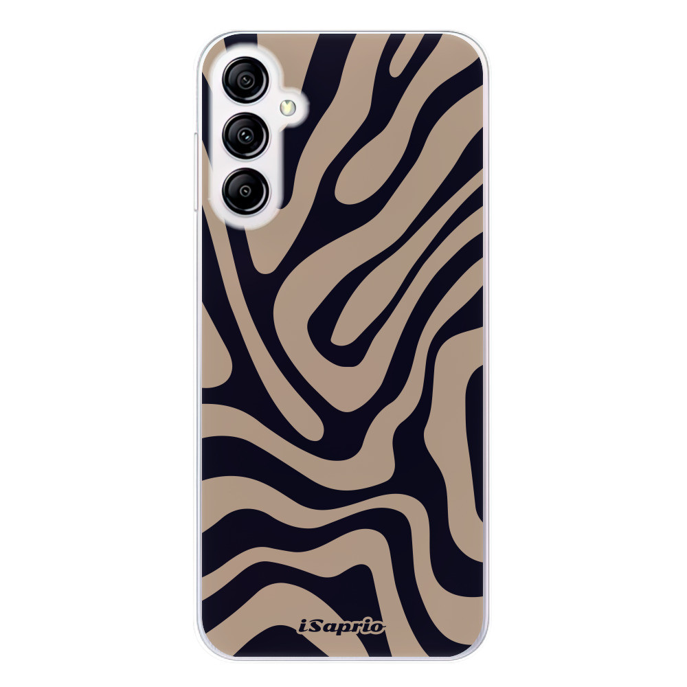 Odolné silikónové puzdro iSaprio - Zebra Black - Samsung Galaxy A14 / A14 5G