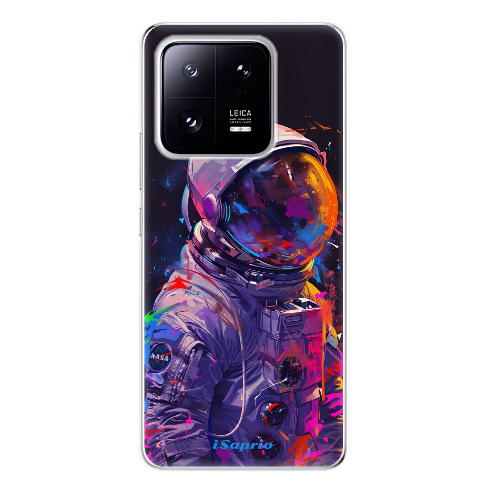 Odolné silikónové puzdro iSaprio - Neon Astronaut - Xiaomi 13 Pro