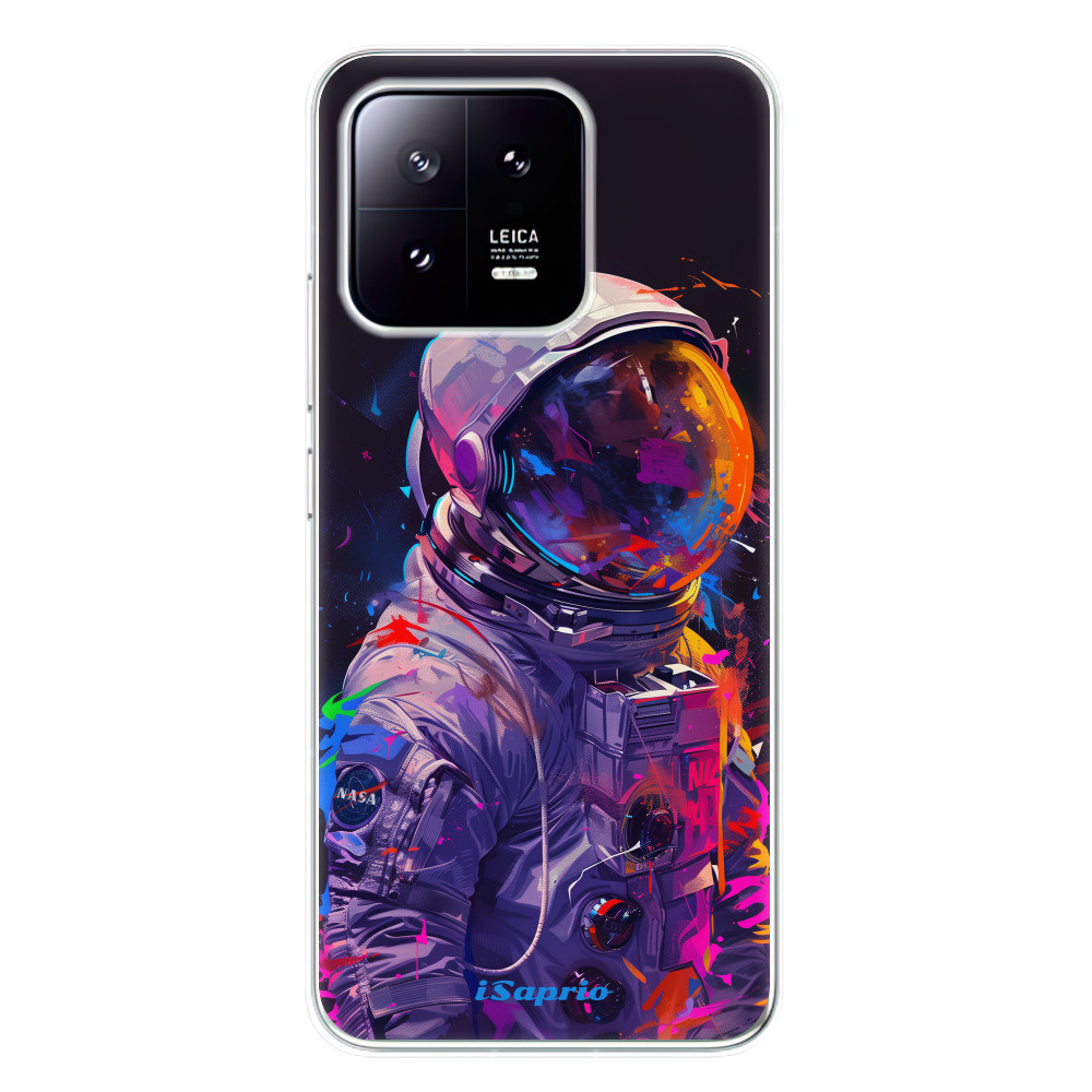 Odolné silikónové puzdro iSaprio - Neon Astronaut - Xiaomi 13