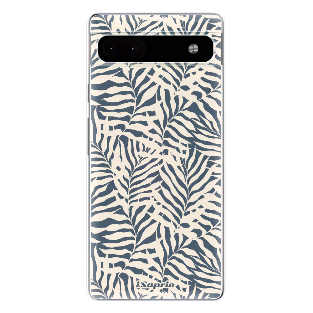 Odolné silikónové puzdro iSaprio - Blue Palms - Google Pixel 6a 5G