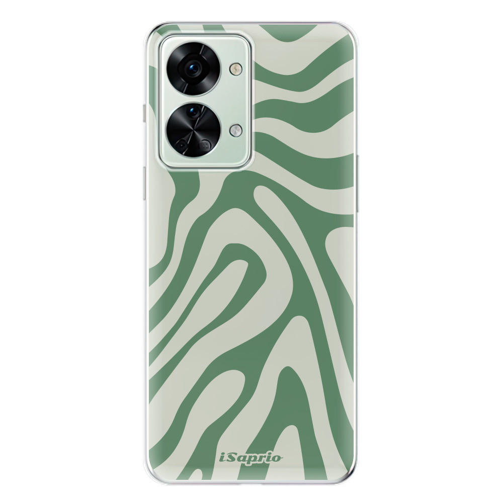 Odolné silikónové puzdro iSaprio - Zebra Green - OnePlus Nord 2T 5G