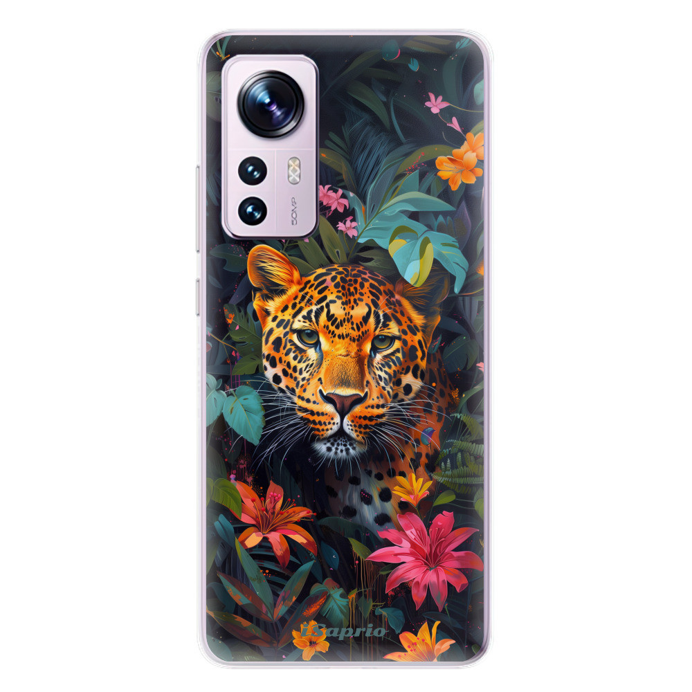 Odolné silikónové puzdro iSaprio - Flower Jaguar - Xiaomi 12 / 12X