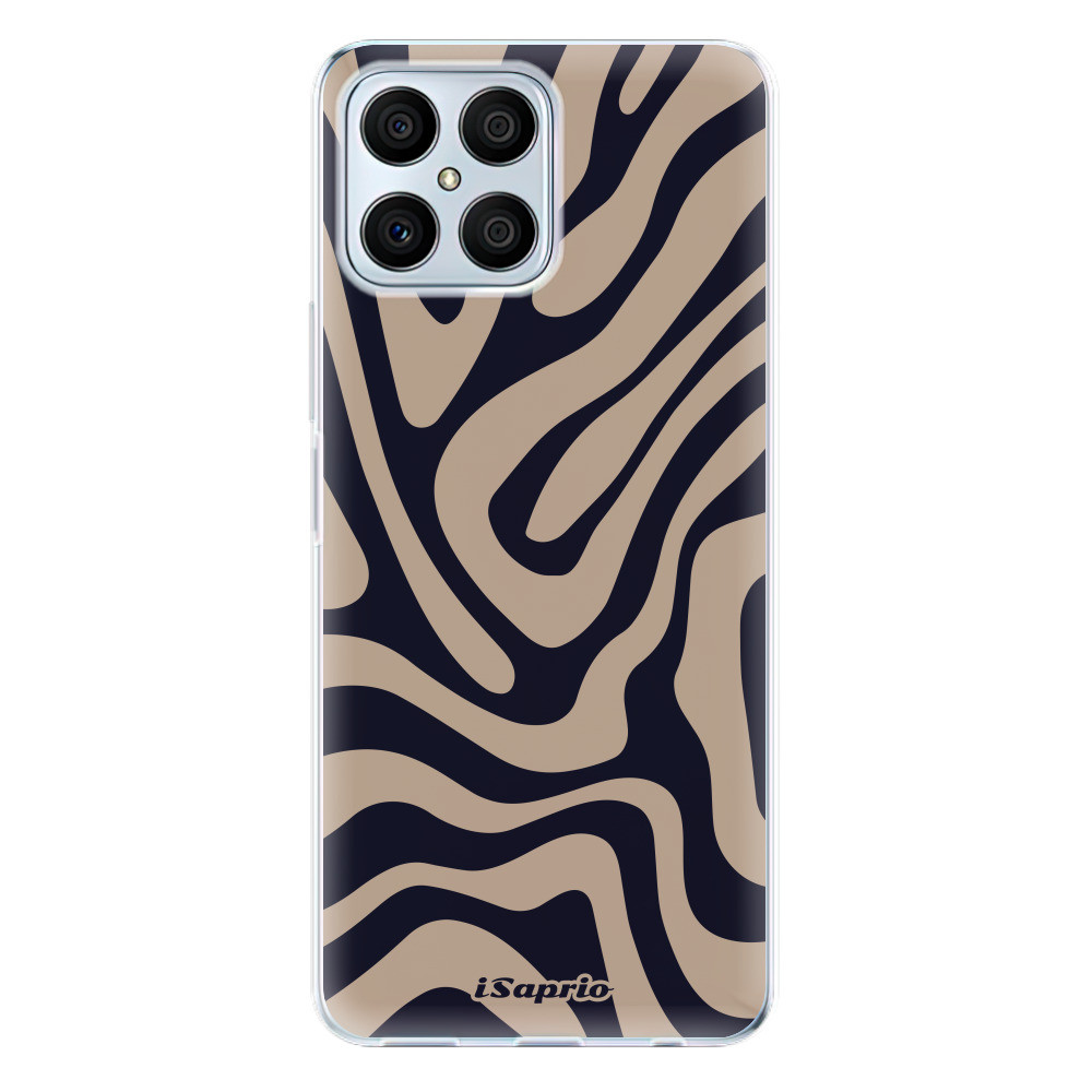 Odolné silikónové puzdro iSaprio - Zebra Black - Honor X8
