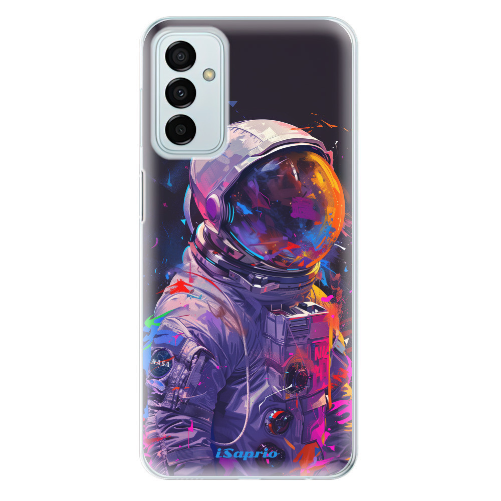 Odolné silikónové puzdro iSaprio - Neon Astronaut - Samsung Galaxy M23 5G