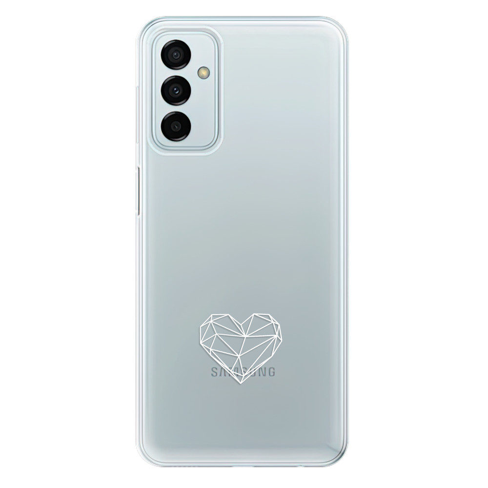 Odolné silikónové puzdro iSaprio - čiré - Digital Love - Samsung Galaxy M23 5G